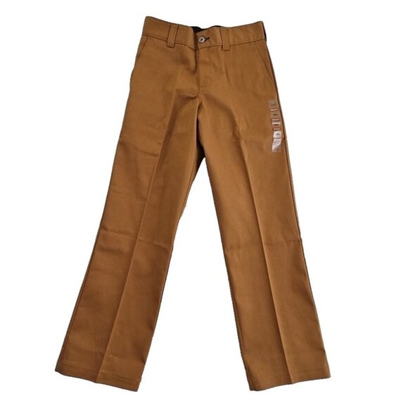 Dickies Skateboarding Flex Regular Fit Pants 28x30 Sepia Brown Creased NEW NWT - Picture 1 of 13